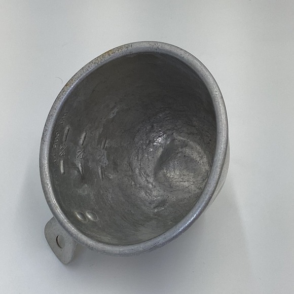 Vintage Aluminum Measuring‎ Cup Set Kitchenware Baking Tool - Picture 6 of 8